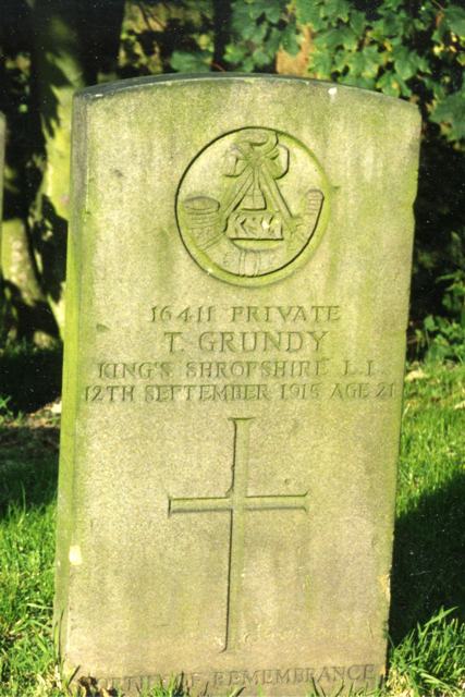 Private Thomas Grundy